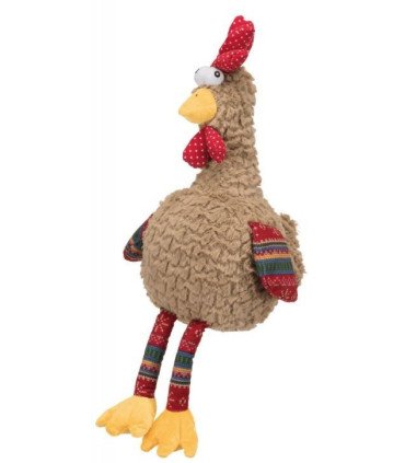 Felpa suave Gallo de 60cm con papel crunch