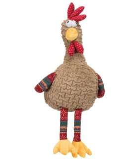 Felpa suave Gallo de 60cm con papel crunch