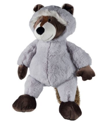 Mapache de felpa suave, 54 cm