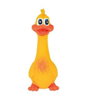 Pato de látex de 18 cm, suave y decorativo