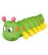 Oruga de látex con sonido y motivos surtidos