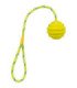 Pelota con cuerda, caucho natural, ø 6 cm / 30 cm