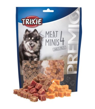 Mini alimentación premium con 4 carnes variadas