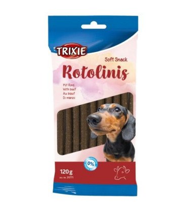 Rotolinis de ternera, sabor premium