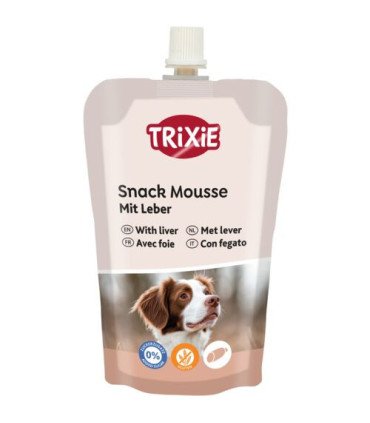 Snack mousse con hígado para perros