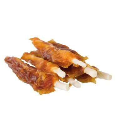 Snack de pollo natural en bolsa con autocierre