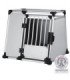 Transportín de aluminio con seguridad y ventilación