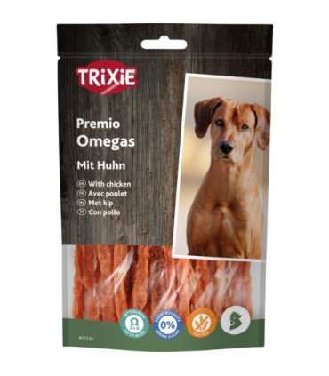 Producto PREMIO Omega Stripes con pollo y Omega 3 y 6