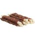 Rollos de piel de vacuno con carne de pato