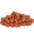 Snacks veganos de zanahoria en dots