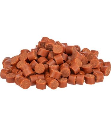 Snacks veganos de zanahoria en dots