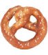 Pretzel grueso de piel natural a granel