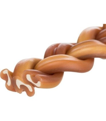 Trenza Masticable con Nervio de Toro 15cm