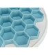Bandeja Hive para alimentación lenta en gris y azul