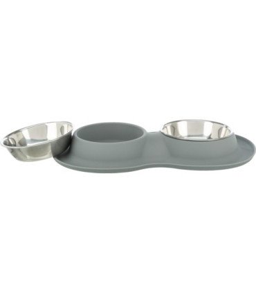Set de comederos resistentes y antideslizantes