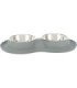 Set de comederos resistentes y antideslizantes