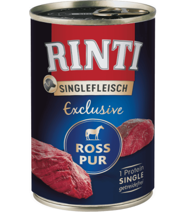 Alimento exclusivo con 65% caballo para perros sensibles