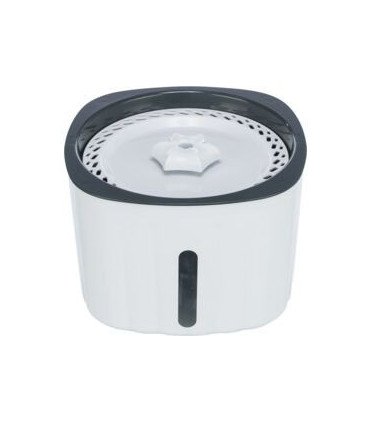 Fuente Flower Blanco/Gris, diseño moderno y funcional