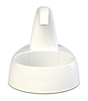 Fuente de acuario Curved Stream en color blanco
