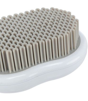 Cepillo ergonómico para textiles y tapicería