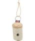 Dispensador de Bolsitas Beige con Cinta Elástica