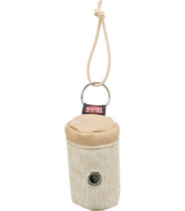 Dispensador de Bolsitas Beige con Cinta Elástica