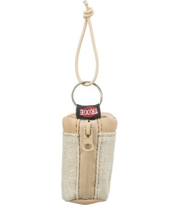 Dispensador de Bolsitas Beige con Cinta Elástica