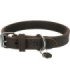 Collar de cuero engrasado Rustic con anilla en D
