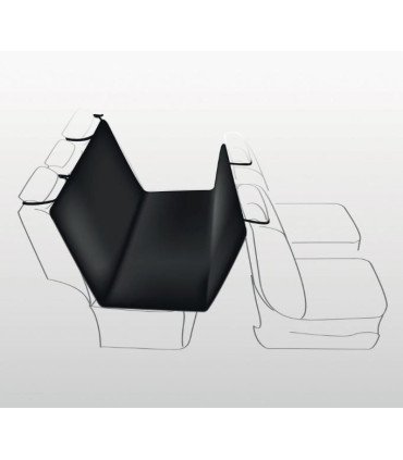 Funda protectora duradera para asiento trasero del coche