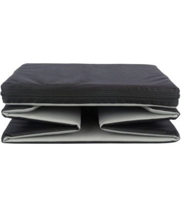 Asiento de coche plegable para perros con funda lavable