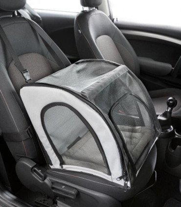 Asiento para coche con apertura lateral y frontal