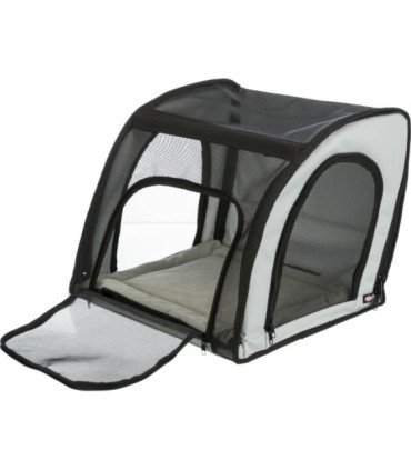 Asiento para coche con apertura lateral y frontal