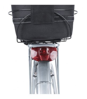 Cesta para bicicleta con acceso seguro y ventilado