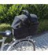 Cesta para bicicleta con acceso seguro y ventilado
