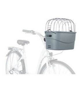Cesta para bicicleta con soporte y bloqueo rápido