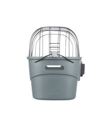 Cesta para bicicleta con soporte y bloqueo rápido