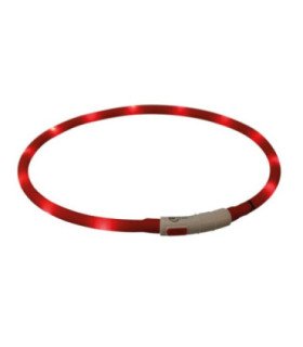 Collar Flash USB con luz roja y ajuste cómodo