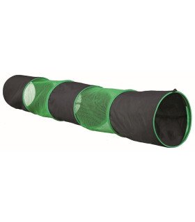 Túnel nylon para conejos y cobayas, 130 x ø 18 cm