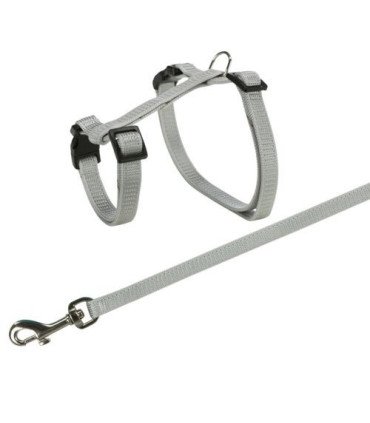 Arnés con correa para conejos