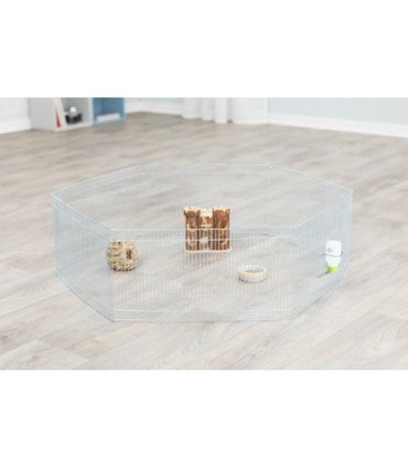 Recinto interior metal ampliable para mascotas