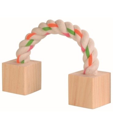 Juguete cuerda en materiales naturales
