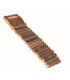 Rampa de madera flexible para mascotas