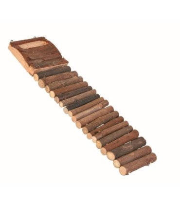 Rampa de madera flexible para mascotas