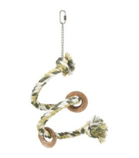 Percha Cuerda en Espiral