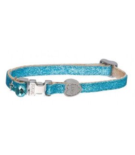 Collar para gatos ajustable con cascabel