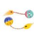 Set de 2 pelotas de plástico duraderas