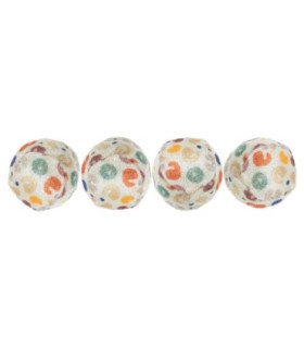 Pelota Leopardo, juguete de felpa con cascabel