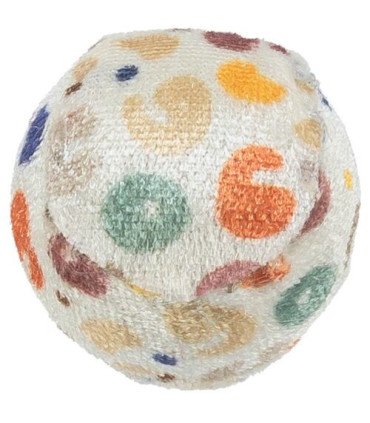 Pelota Leopardo, juguete de felpa con cascabel