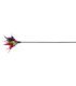 Varita de 50 cm con plumas para diversión y espectáculos