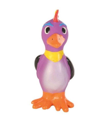 Animal de látex con sonido y fibra